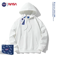 Толстовка NASA Joint GISS, мужская однотонная молодежная пуловер с капюшоном, свободная популярная молодежная куртка, топ для мужчин