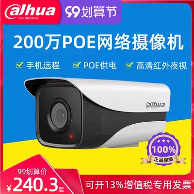 Dahua camera 2,001,080 P network HD monitor POE power supply Bolt machine IPC-HFW1230M-I1