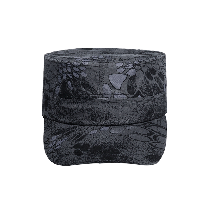 Shield Lang outdoor camouflage python pattern peaked cap men and women military training tactical cap army fan supplies casual sun visor