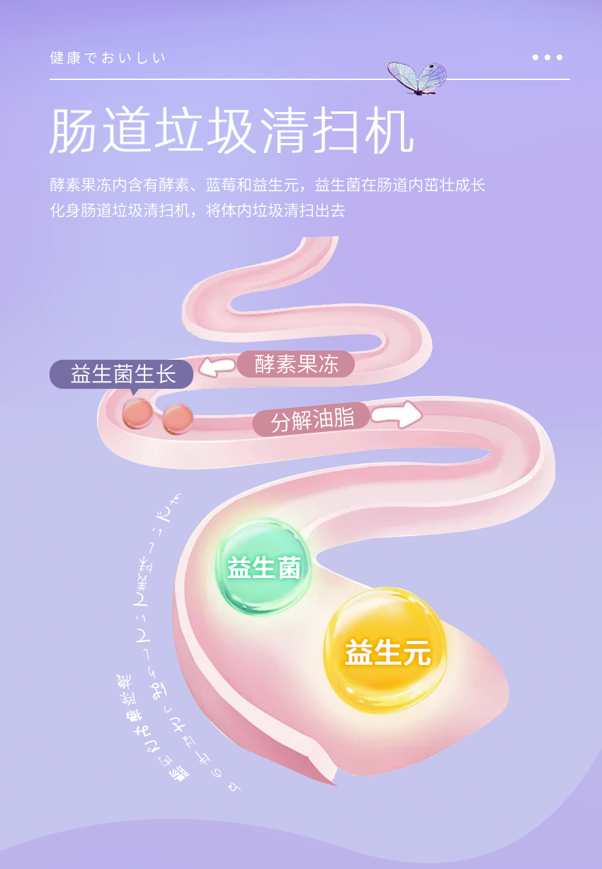 【拍两件】敬修堂酵素果冻5条×2盒
