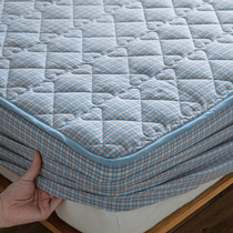 Cotton-clamped cotton bedwelling single piece of cotton-tatami mattress protective cotton bed cover Simmongsi dust cover