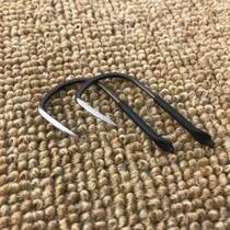 Yan Ling giant object crooked fish hook Herring Sturgeon anchor fish thick barbed Big thing double hook bulk