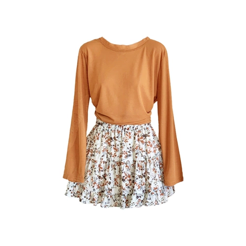 Оранжевый летний тонкий сексуальный лонгслив, защита от солнца, с открытой спиной