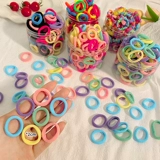 Безвредное эластичное детское полотенце, резинка для волос, не повреждает волосы