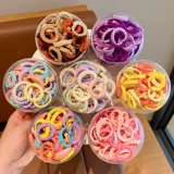 Детская безвредная резинка для волос, аксессуар для волос, не повреждает волосы