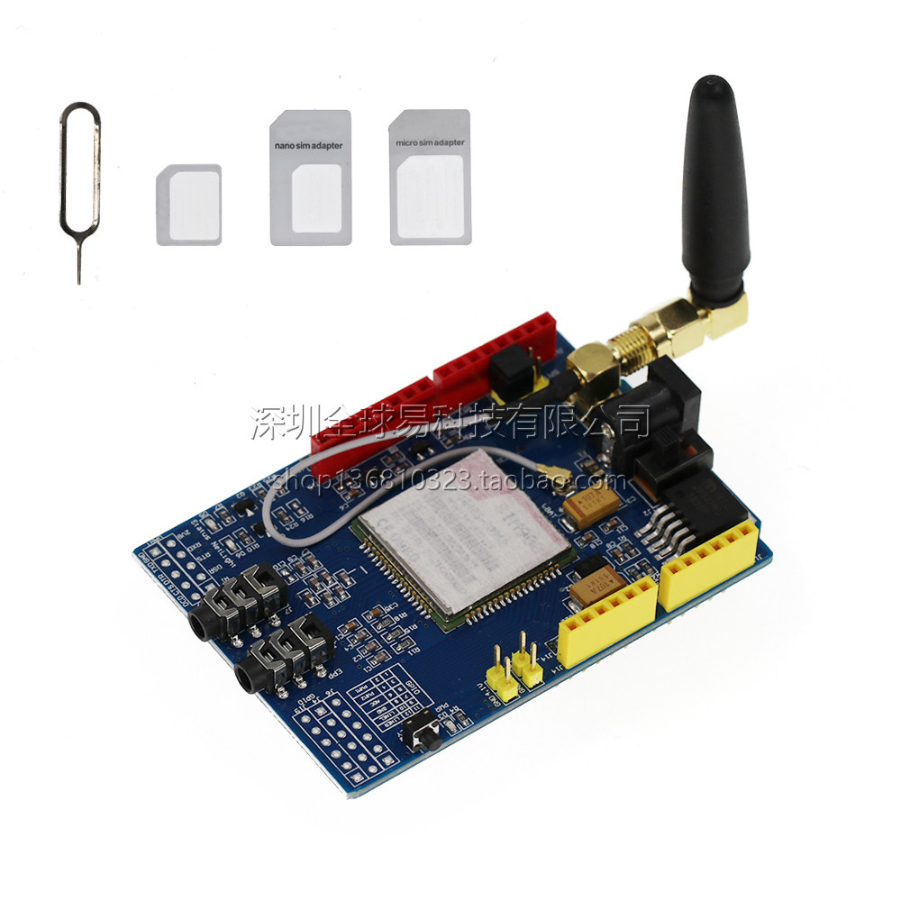SIM900模块/4频模块/开发板/GSM/GPRS/模块/无线数据传输超TC35i