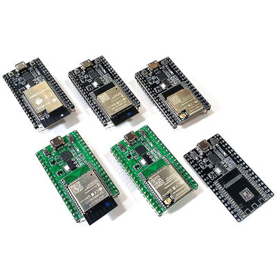 ESP32开发学习板搭配WROOM-32D模组 ESP32-DevKitC底板黑色