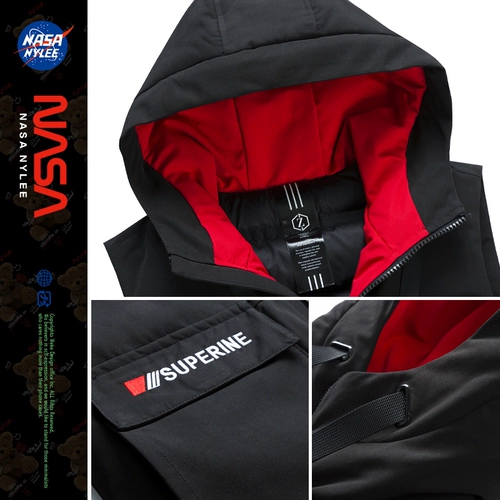 Демисезонный жилет с пухом, куртка для влюбленных с капюшоном, китайский стиль