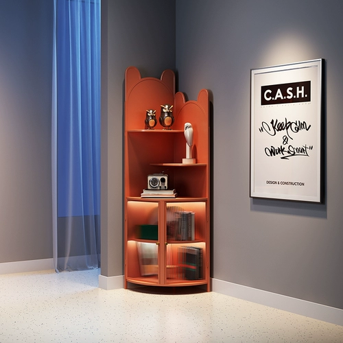 Дания Гостиная спальня Light Luxury Triangle угловой шкаф угловой шкаф шкаф для хранения угловой угловой угловой шкаф Changhong