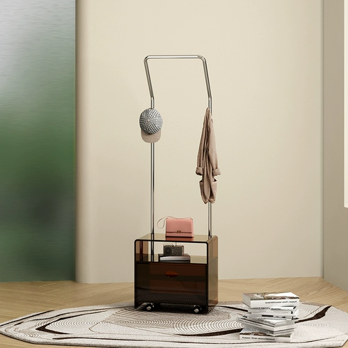 Датский акрил прикроватный шкаф Scloak Rack Небольшая простота, современная легкая роскошь может перемещать небольшой контейнер для хранения