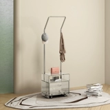 Датский акрил прикроватный шкаф Scloak Rack Небольшая простота, современная легкая роскошь может перемещать небольшой контейнер для хранения