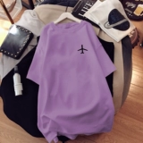 Tide, брендовая футболка с коротким рукавом, летняя одежда, популярно в интернете, в корейском стиле, подходит для полных девушек, по фигуре