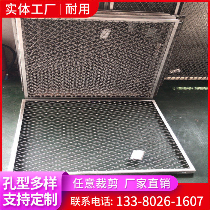 Aluminum mesh aluminum mesh beehive mesh protective mesh shelf mesh shelf mesh moulding decorative net aluminum stretching mesh filter