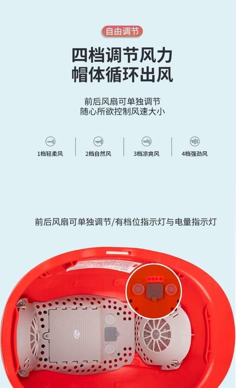 nón công trường Mũ bảo hiểm abs tiêu chuẩn quốc gia tích hợp quạt công trường xây dựng quạt điện nón sạc điều hòa năng lượng mặt trời che nắng chống nắng mùa hè mũ bảo hộ màu vàng mũ bảo hộ công nhân