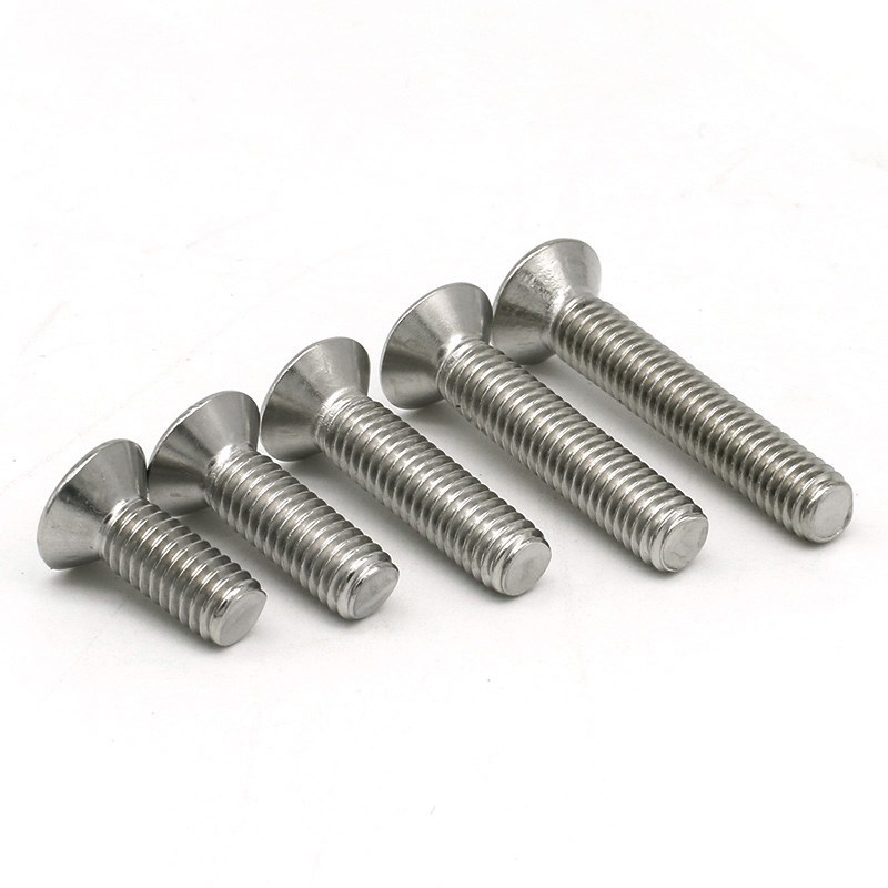 Cross trough flat head (stainless steel countersunk head screw m4gbm6) bolt 819 machine screw m5