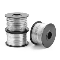 Optical fiber attached hook special cable strapping glue insulated cable strapping machine wire high-altitude hanging wire banding professional iron wire