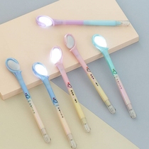 Automatic Bestie Telepathy Pen Bestie Pen for Two Cute Girls A Pair of Luminous Pens
