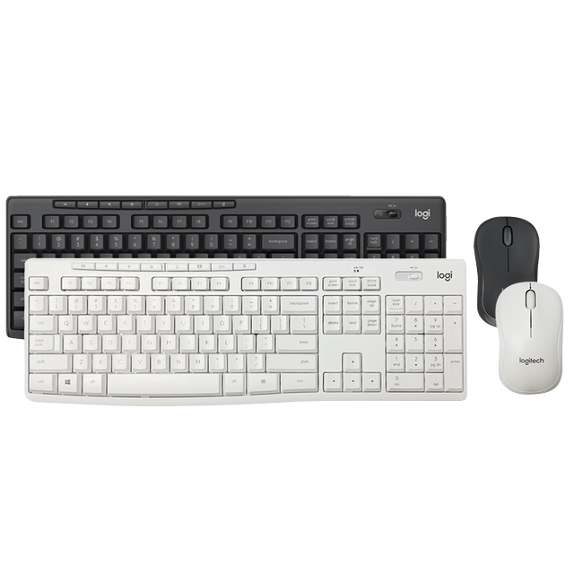 Logitech MK295 Silent Wireless Keyboard and Mouse Set