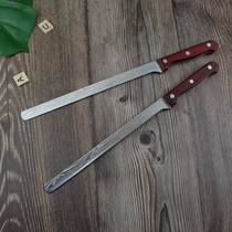 Honey cutting knife ham cutting knife meat cutting knife barbecue knife dividing knife household meat cutting knife ham special knife honey cutting knife