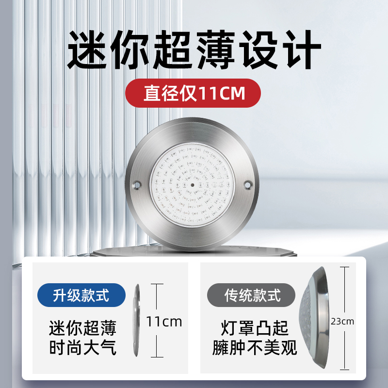 点亮池底的魔法之光：揭秘12V七彩水下灯具