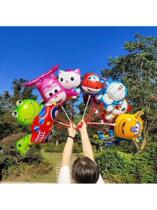 Balloon children non-toxic internet celebrity stall helium balloon floating baby leggings cartoon cute can fly