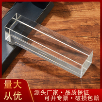 Fine grinding brick square transparent glass partition wall background wall bar fine grinding glass brick color hot melt curtain wall landscape wall