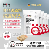 DeLange德朗洁食品级原料软水盐软化盐软水机软化水专用盐10KG*4