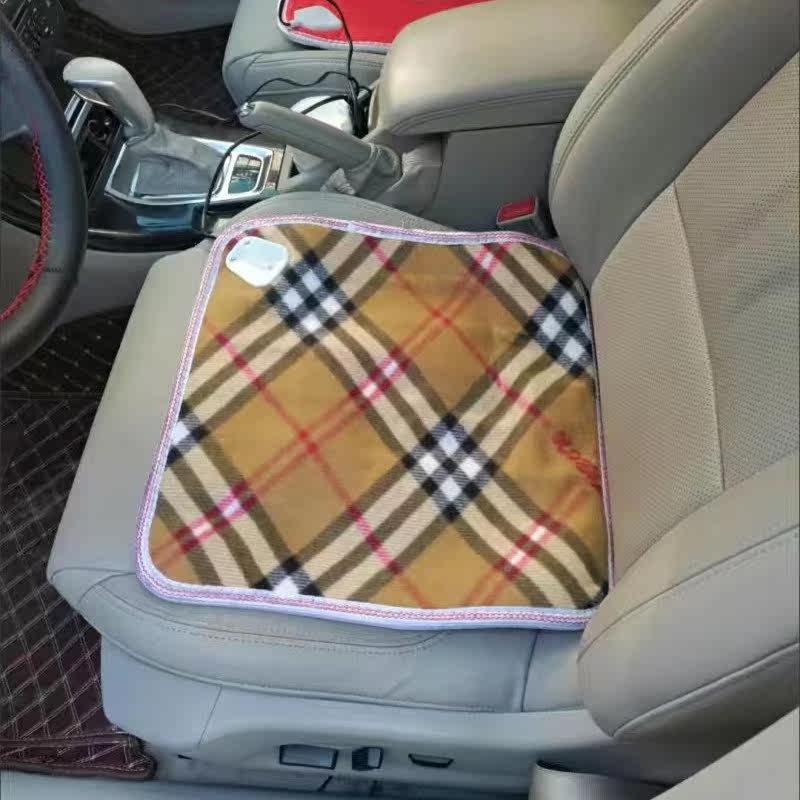 Car heating cushion usb interface electric heating physiotherapy mat multifunctional hemorrhoid heating pad backrest integrated home