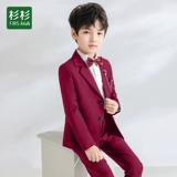 Детский классический костюм для мальчиков, платье, пианино, наряд для музыкальных выступлений, подходит для подростков