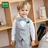 Костюм мальчика цветочника, классический костюм для мальчиков, детская одежда для мальчика, детское платье девочки цветочницы, наряд на выход, подарок на день рождения