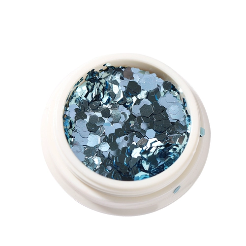 Синие блестки для ногтей для маникюра, наклейки для ногтей для ногтей, аксессуар, градиент