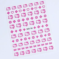 MO-56#Pink Cat [рельеф]