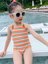 Little girl childrens swimsuit 1 baby cute 2-year-old princess 3 children 4 foreign style 5 swimsuit beach 6 cute swimsuit summer