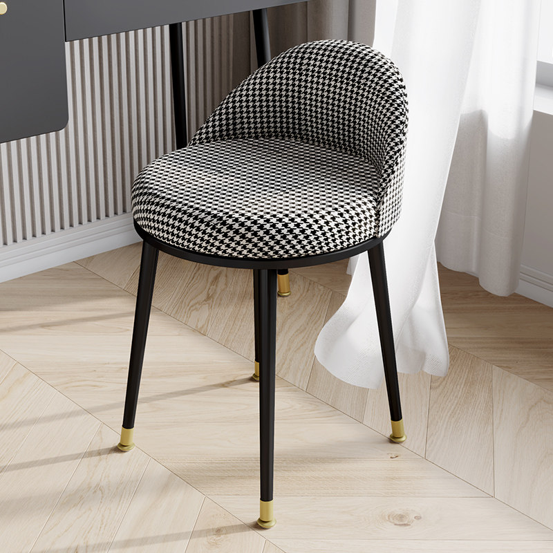 Modern minimalist stool makeup stool bedroom dressing stool small apartment net red ins nail art chair home small dining chair