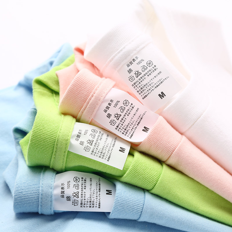 Salt can be sweet and cool 250g heavy solid color full color short sleeve T-shirt women's cotton loose men's bottoming shirt T