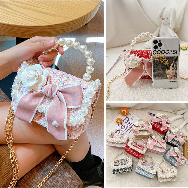 Korean version of the new children's cartoon messenger bag baby fashion cute Western style small bag tide girl girl princess cute