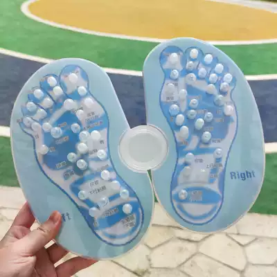 Foot massager, roller type plantar tool to stimulate acupoints, finger pressure, foot home health massage equipment