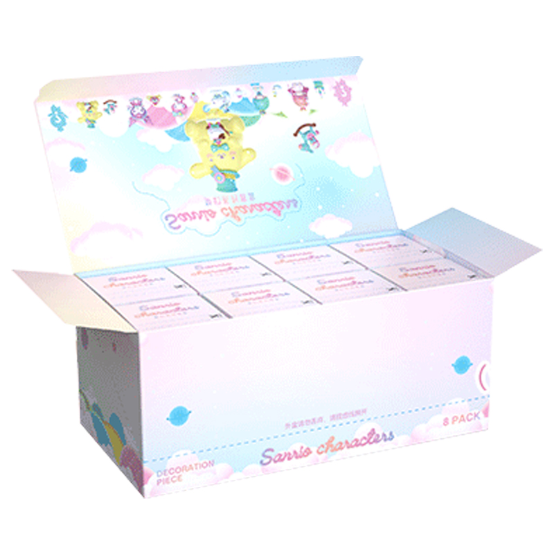 8 In The Whole Box (Not Unpacked) At Least 6 Are Not Repeatedminiso MINISO sanrio  dream Blind box girl doll Garage Kit Cinnamoroll  Ornaments sanrio series