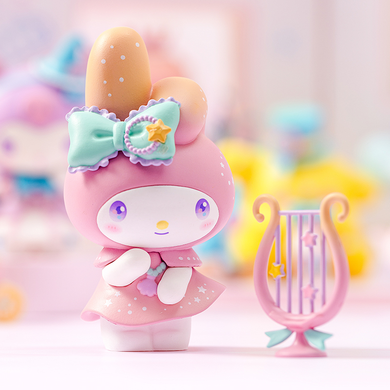 My & Melody (Unpacked)miniso MINISO sanrio  dream Blind box girl doll Garage Kit Cinnamoroll  Ornaments sanrio series