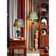 American Retro Living Room Floor Lamp, Nordic Simple Style Villa Dining Room Bedroom Decoration, Cozy Bedside Standing Lamp