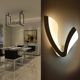 Personalized Creative Led Wall Lamp for Bedside, Bedroom, Living Room, Balcony, Modern Minimalist Style Hotel Corridor Lighting Fixtures