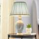 American-Style Light Luxury Ceramic Table Lamp for Living Room, New Chinese-Style Bedroom, Creative Ins-Style for Girls, Wedding 2025 New Model Bedside Lamp