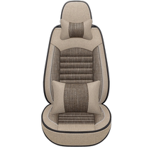 Suitable for Geely Jiaji Haoyue seat cover 2 3 2 7 5 seats fully surrounded four seasons linen car seat cushion 7 seats