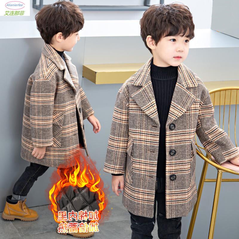 Boy, what about the great coat of fur coats winter clothing 2021 autumn and winter new small suits children bottling baby boomers