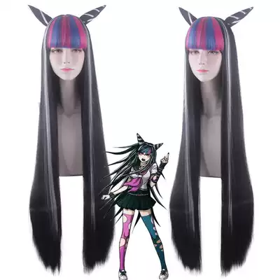 Cosplay假髮超級彈丸論破2彈丸輪舞澪田唯吹造型長直髮 Cosplay假髮超級彈丸論破2彈丸輪舞澪田唯吹造型長直髮