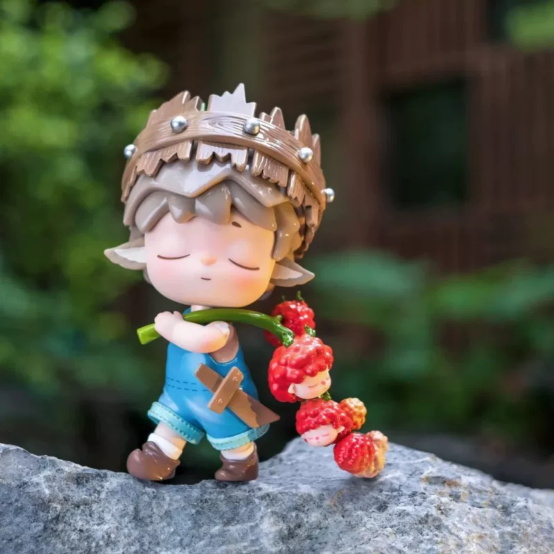 Настоящие Черные игры MIMI Малый Мир Победы Слепой Бокс Трендовая Игрушка Милая кукла-сувенир на день рождения