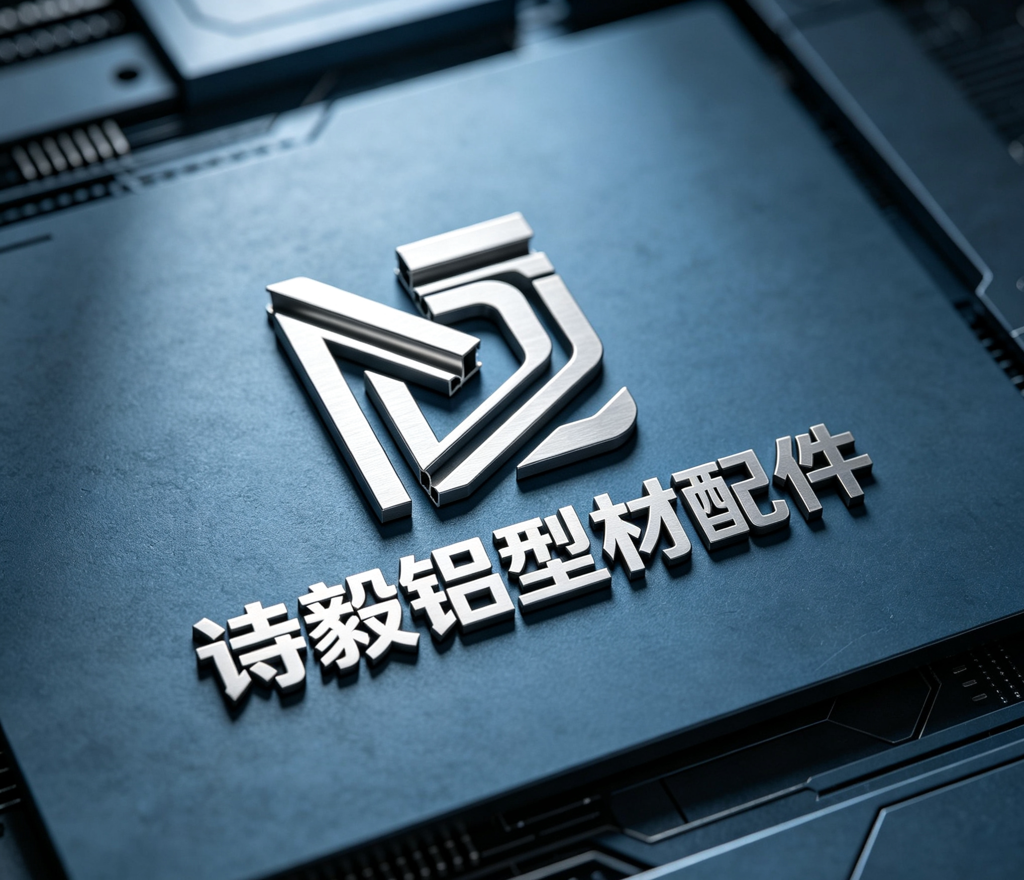 诗毅铝型材配件的LOGO