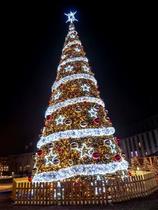 New Tibetan Large Christmas Tree Outdoor Luminous 3 4 5 6 10 Meter Frame Shopping Mall Hotel Plaza St.