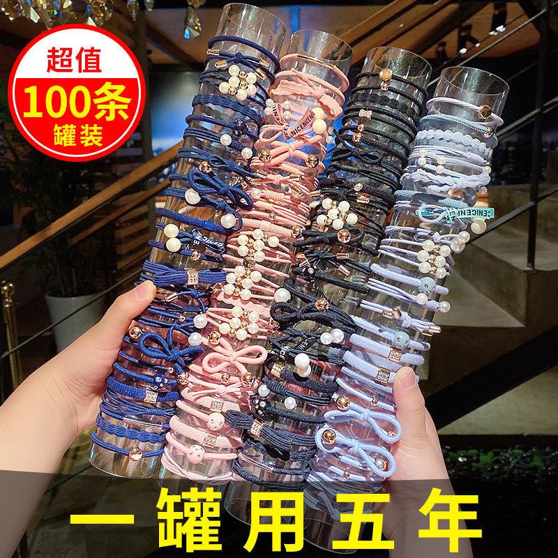 Net red Korean Hairband hipster hair rope headwear Hairband simple tie hair rubber band personality female adult