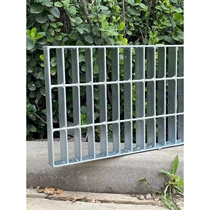 Steel grating steel grating cover hot-dip galvanized grating plate galvanized grating trench cover platform drainage ditch stair step